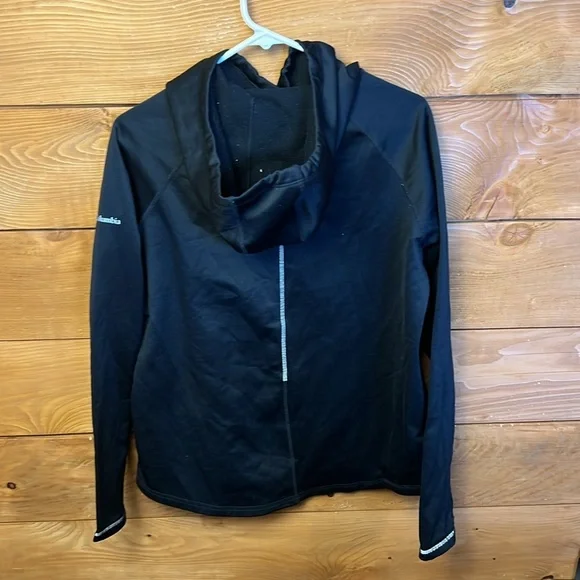 Columbia Hoodie Women's Pullover Black Lg Omni wick advanced evaporation light - Picture 7 of 8